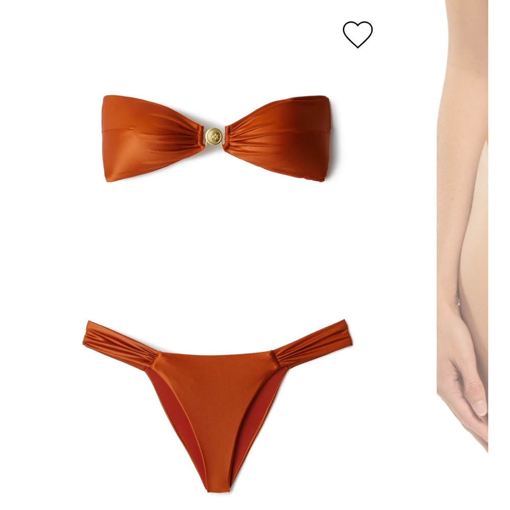 Everything But Water Elegant Orange Bikini Top